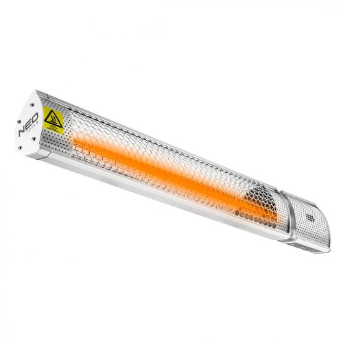 Halogén hősugárzó 2000W, IP65, infravörös arany halogén izzó, kül és beltéri, fal és mennyezeti