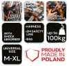 Munkavédelmi testhevederzet lengéscsillapítóval