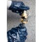 Munkakesztyű, nitril bevonatú polyester, 4131X, méret: 8