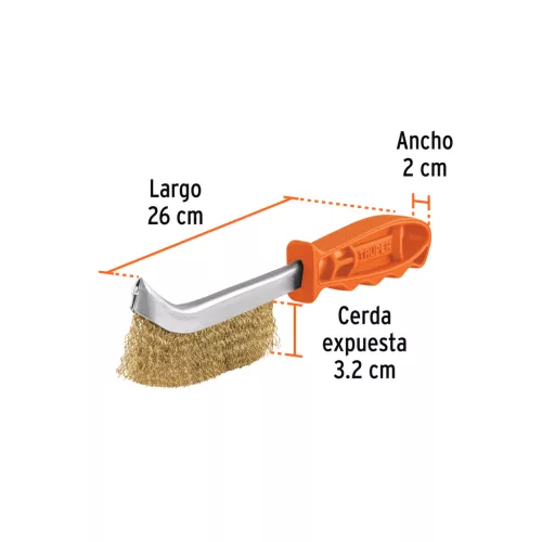 Truper drótkefe 26cm /CEA-10/