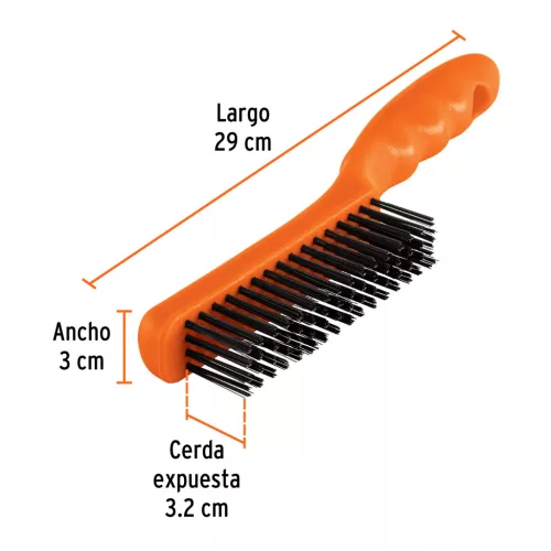 Truper drótkefe 30cm /CEA-54/