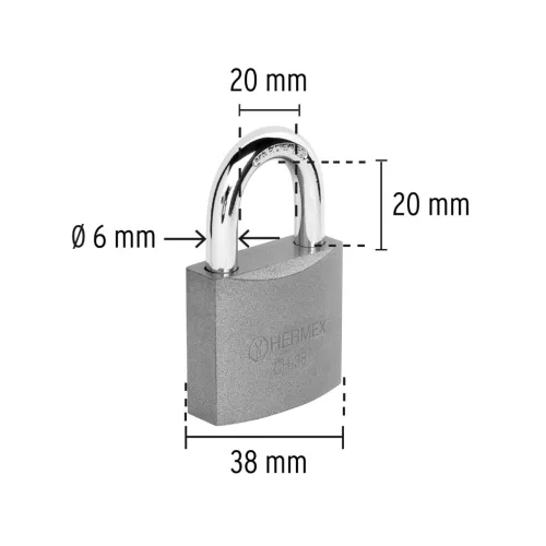 Hermex lakat 38mm /CHB-38/