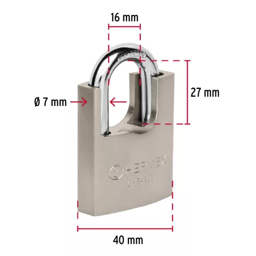 Hermex lakat 40mm /CHR-40A/