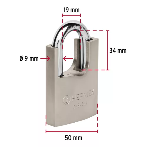 Hermex lakat 50mm /CHR-50A/
