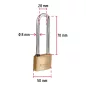 Hermex lakat 50mm, nagy füllel /CL-50XL/