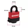 Hermex lakat 40mm, PVC burkolat /CMR-40/