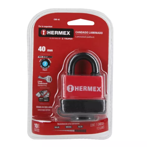 Hermex lakat 40mm, PVC burkolat /CMR-40/