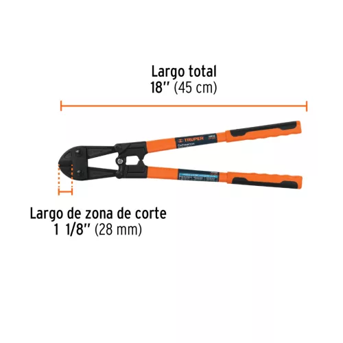 Truper csapszegvágó 45cm /CP-18X/