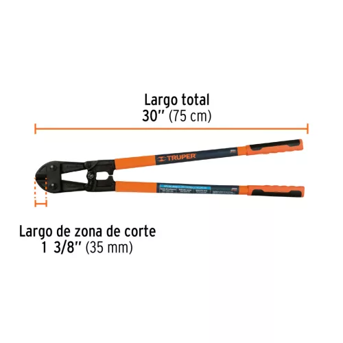 Truper csapszegvágó 75cm /CP-30X/