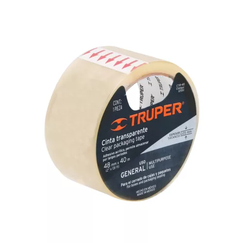 Truper csomagolószalag (átlátszó) 40m /CTR-40/