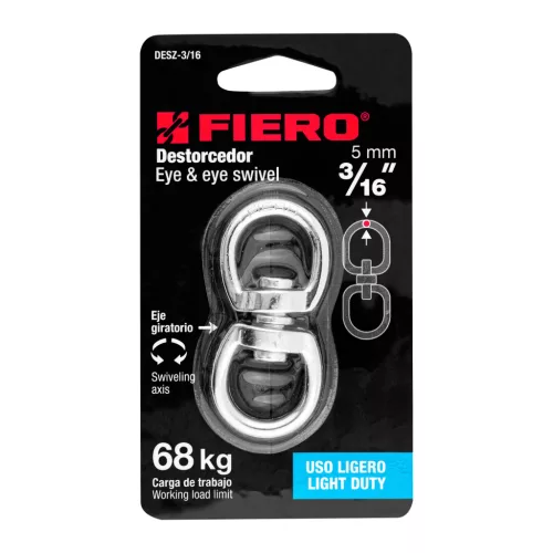 Fiero karabiner 6cm /DESZ-3/16/
