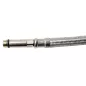   ERMETIQ Flexibilis bekötőcső vízhez inoxal 30cm+37mm 1/2" BM /ER-RS312-30/37/