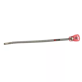   ERMETIQ flexibilis bekötőcső vízhez inoxal 60cm+37mm 1/2" BM /ER-RS312-60/37/