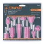 Truper csiszolófej 10 részes /JPM-10/