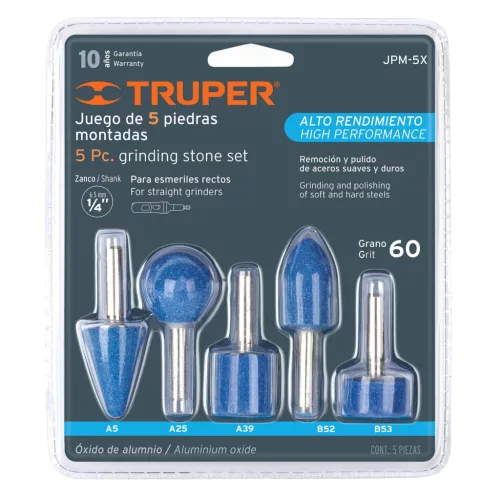 Truper csiszolófej 5 részes /JPM-5X/
