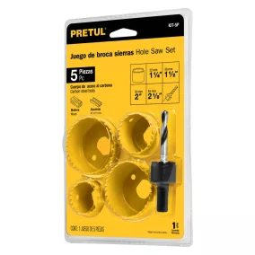 Pretul körkivágó készlet 5 részes /KIT-5P/