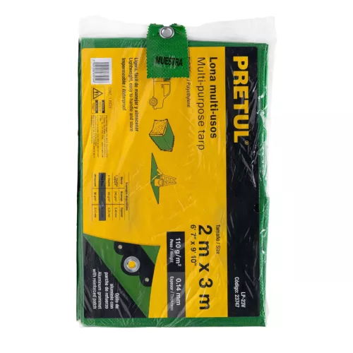 Pretul ponyva 2x3m /LP-23V/