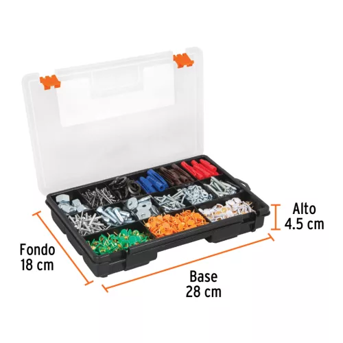 Truper tárolódoboz 15 rekesz /ORG-15/