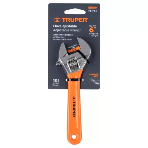 Truper állítható villáskulcs 0-19mm /PET-6X/