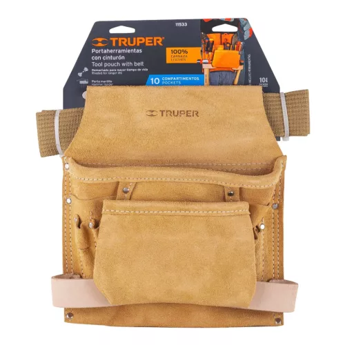 Truper szerszámtartó 10 zsebes /POHE-10C/