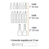 Truper bithegy készlet 47db-os /PUN-47X/