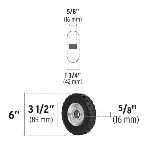 Pretul tömör kerék 152mm /RD-61/