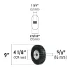 Pretul tömör kerék 229mm /RD-92/