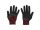 Mártott kesztyű Flash Grip Red 8-as méret