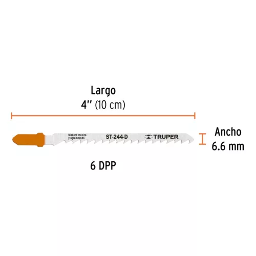 Truper gépi fűrészlap /ST-244-D/