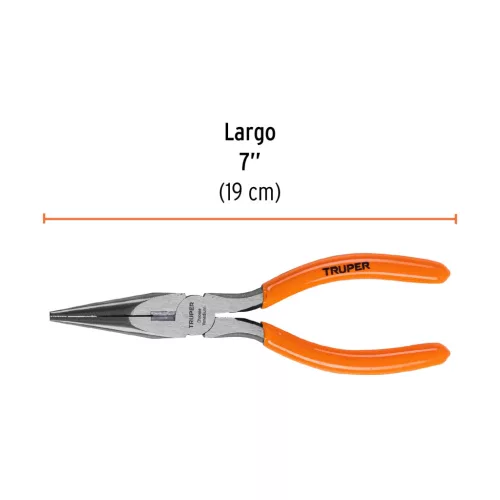 Truper hegyesvégű fogó 19cm /T203-7/