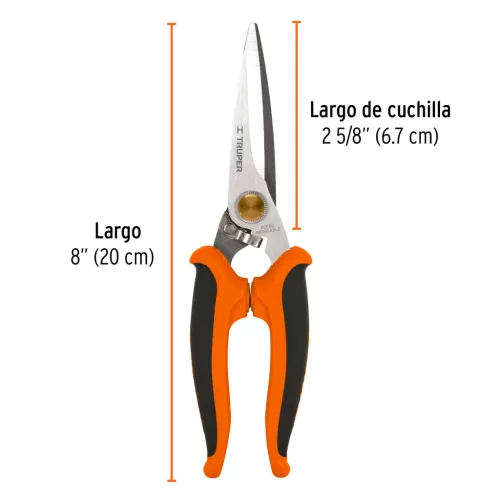 Truper többfunkciós olló 20cm /TIMU-8/