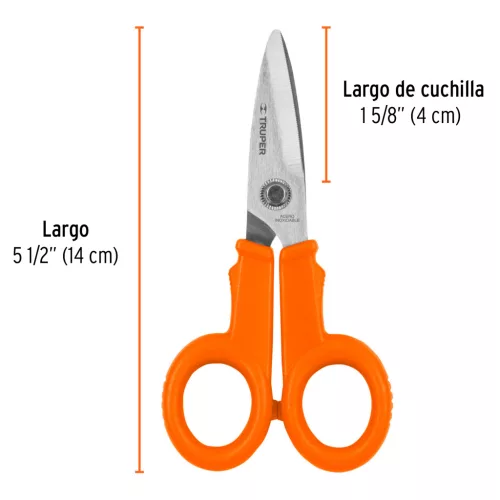 Truper olló 14cm /TIOF-5/