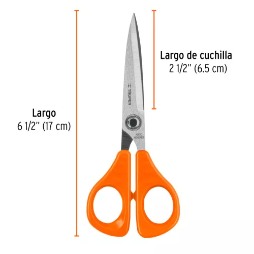 Truper olló 17cm /TIOF-6/