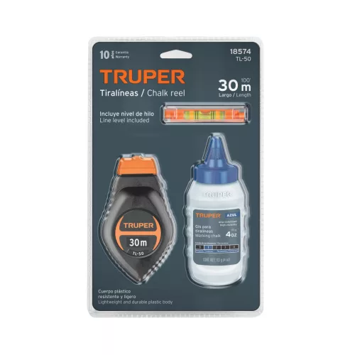 Truper kicsapó zsinór (vízmértékkel) /TL-50/