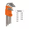 Truper 9db-os torxkulcs készlet /TORX-9/