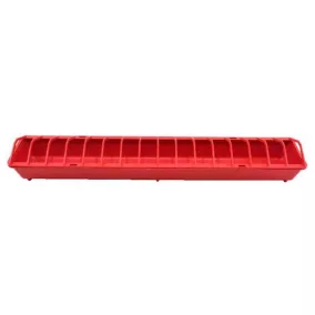 Baromfietető vályú, műanyag, 50 cm