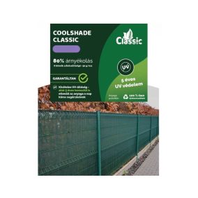 Belátásgátló CoolShade 80% Zöld 2,0*50m