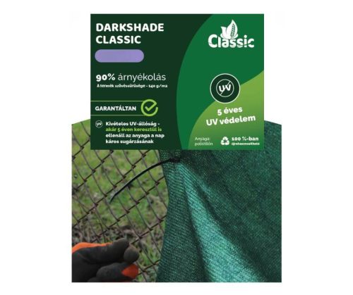 Belátásgátló DarkShade 90% Zöld 1,5*10m