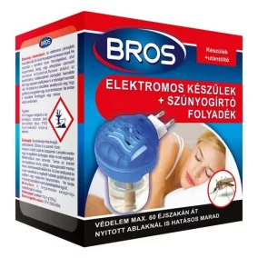 Bros Szúnyogirtó készülék + folyadék