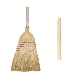 Cirokseprű 5 varrásos + 120 cm nyél 