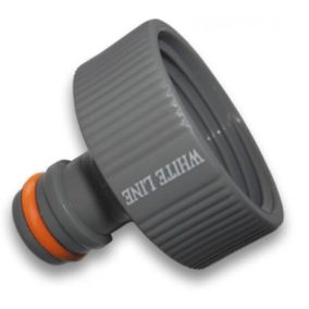 Anyamenettel ellátott csapcsatlakozó, 1"-os menethez.