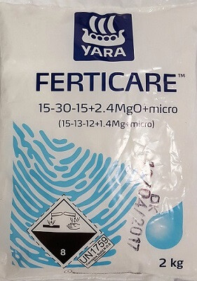 Ferticare S Starter (15-30-15+Mg+) 2 kg