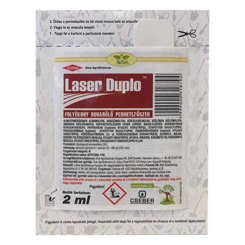 Laser Duplo rovarölő permetszer 2 ml ampullás