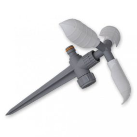  Locsolófej  leszúrható 3 ágú  állítható, átmérő 15m