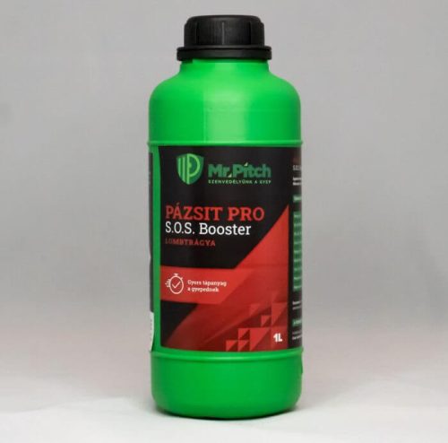 Mr. Pitch Pázsit Pro SOS Booster lombtrágya 1 L