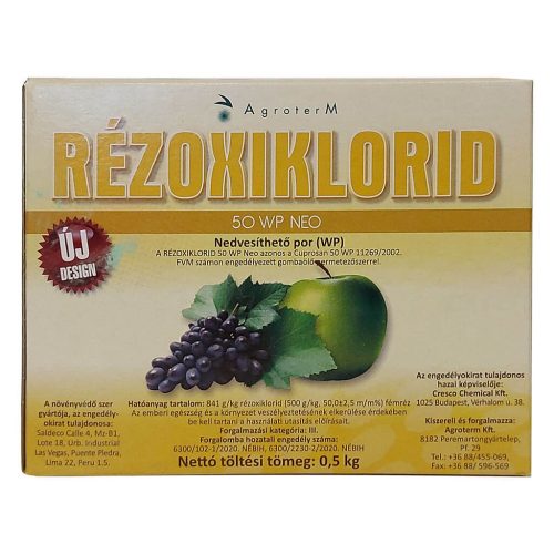 Rézoxiklorid 50 WP 500 gr.