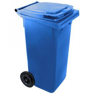 Háztartási kuka 120 L kék (kerekes)
