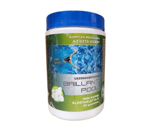 Uszoda-Kombi MINI /Klór+Alga+Pelyhesítő/ 1Kg